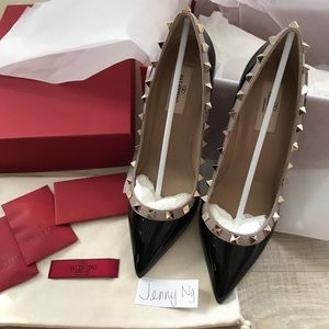 Authentic Valentino rock studded heels